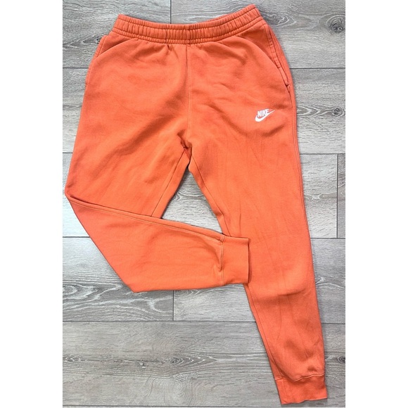 Nike Orange Classic Joggers - Picture 5 of 16